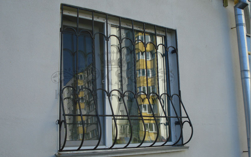 Сварыные решетки на окна, фото №10